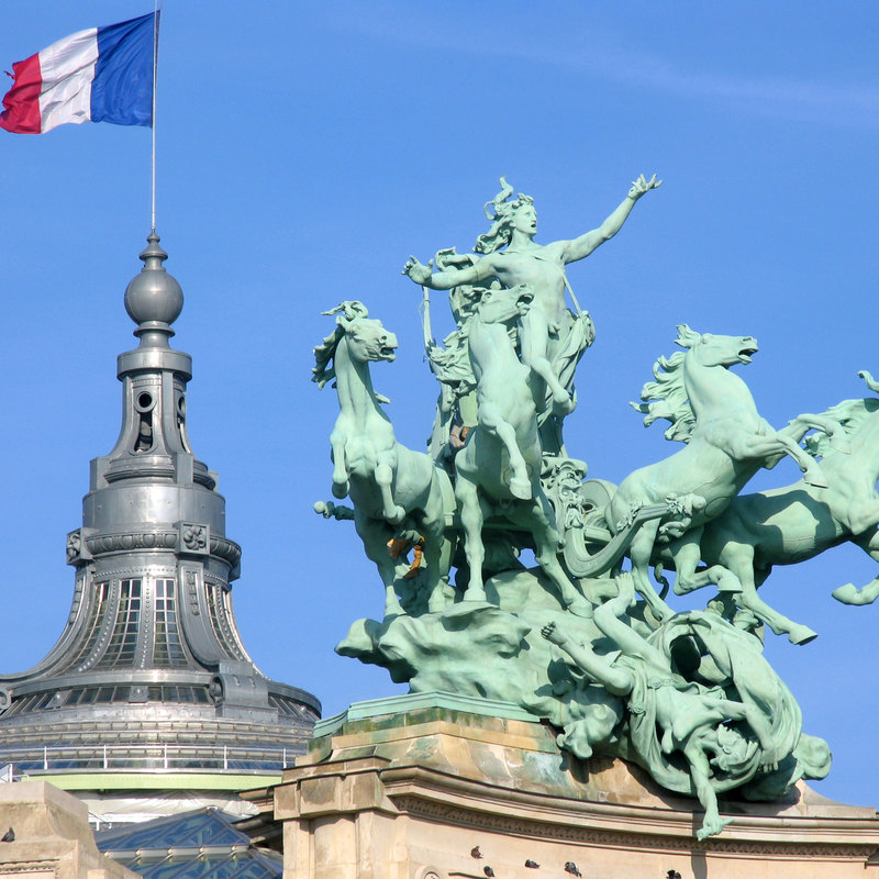Toit grand palais