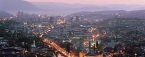 Sarajevo twilight
