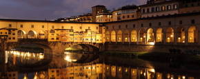 Ponte vecchio at dusk 1