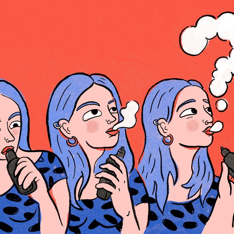 Smoking vs vaping
